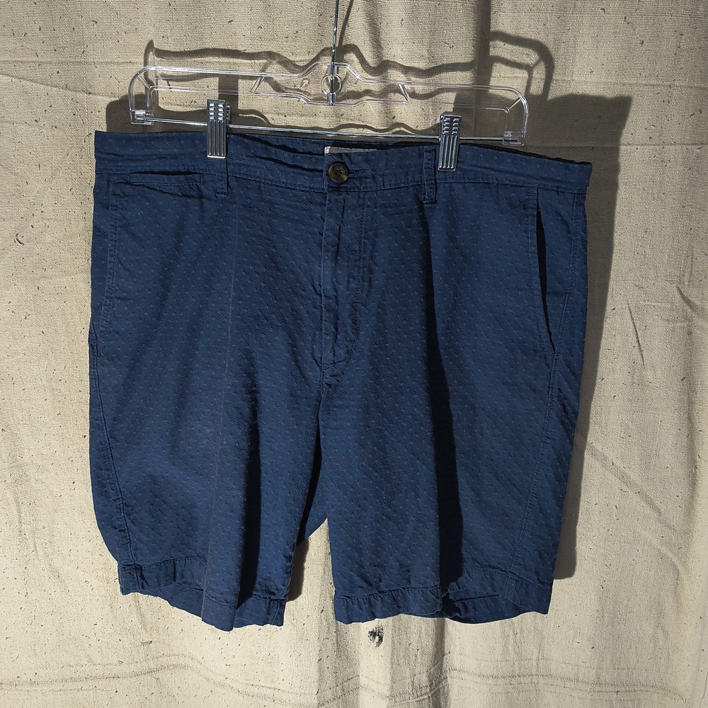 Men's 34" Dark Blue Flat Front Shorts Goodfellow & Co